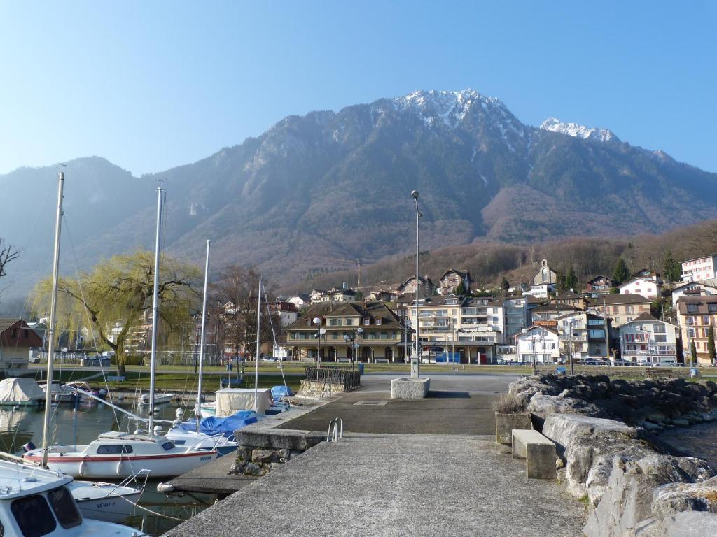 Le Lacustre 4Th Floor Port-Valais Екстер'єр фото