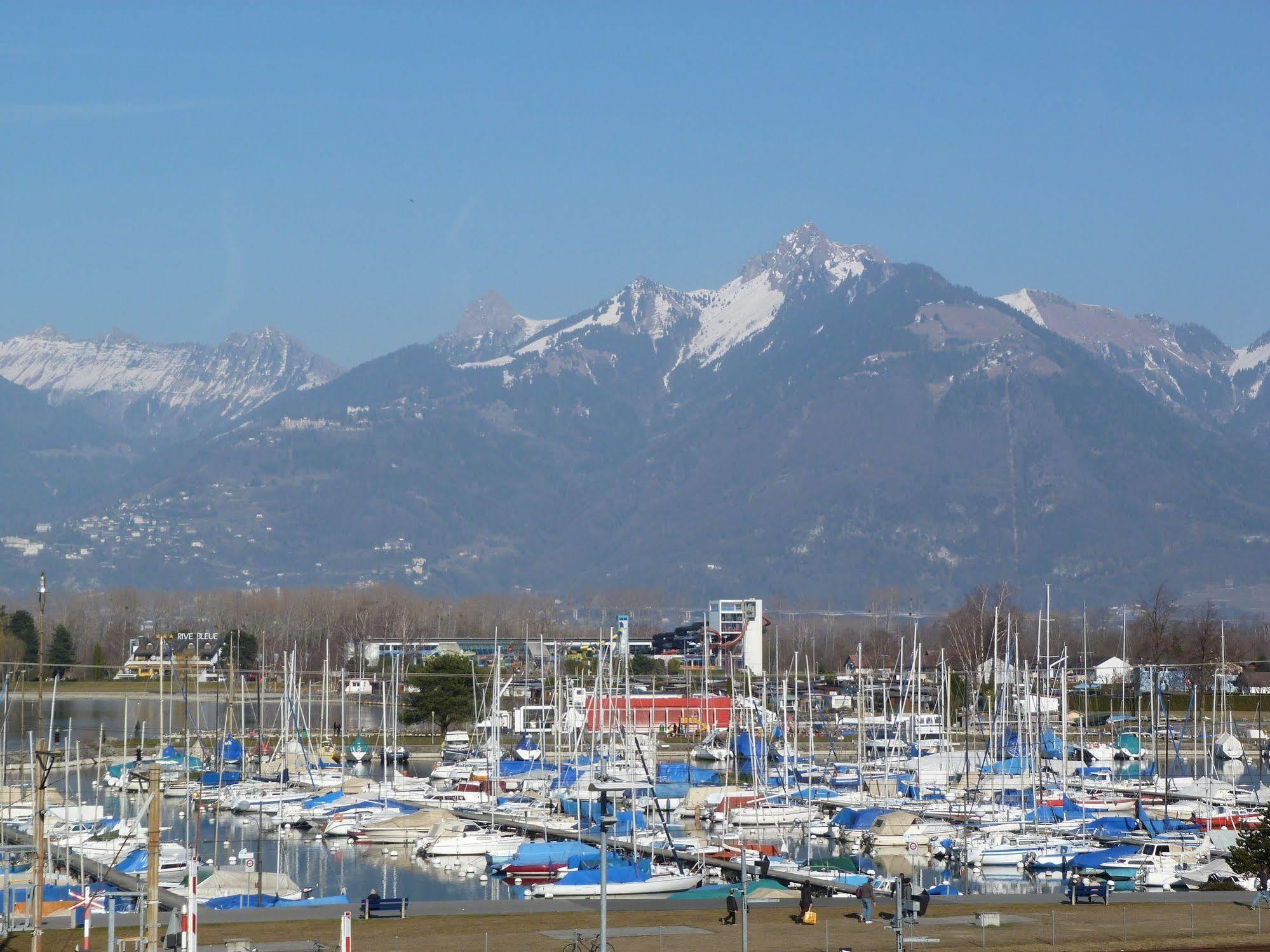 Le Lacustre 4Th Floor Port-Valais Екстер'єр фото